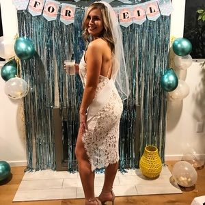 Vici collection do+be soul mate lace midi dress